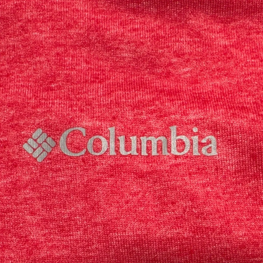 Columbia Mens Thistletown Park Crew‎ T-Shirt Red Heather Omni-Wick size 1X NEW